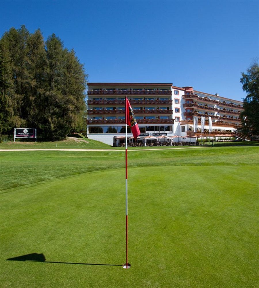 Grand Hotel Du Golf & Palace Crans-Montana Exterior foto